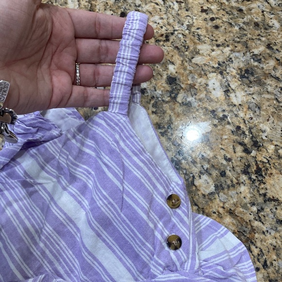 Habitual Purple and White Striped Outfit - Picture 5 of 8